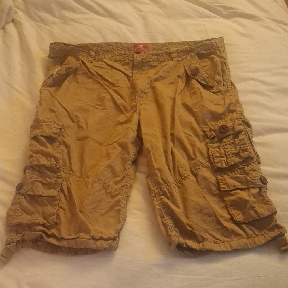 Men's PJMARJ Tan Cargo Shorts